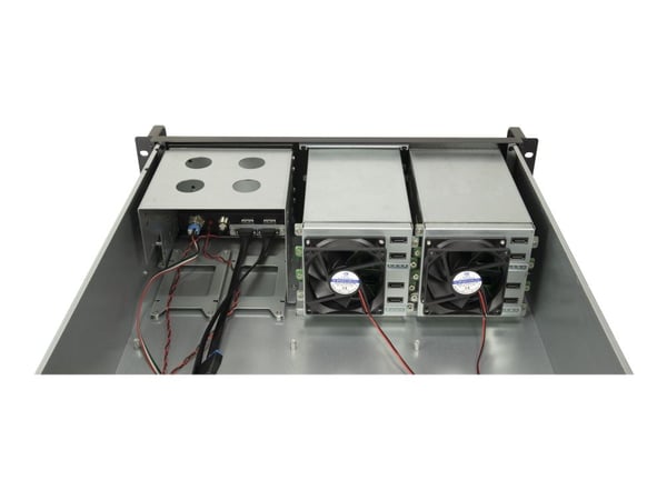 Inter-Tech IPC 3U-3508 - Rackmonterbar - ATX - SATA/SAS - hot-swap - ingen strømforsyning (ATX) - USB