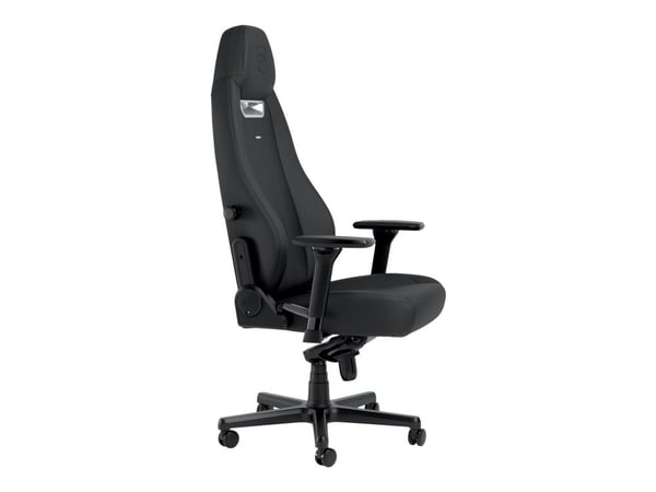 Noblechairs LEGEND - Spillestol - ergonomisk - armlener - T-formet - tipping - høyteknologisk PU, høyteknologisk kunstskinn - svart