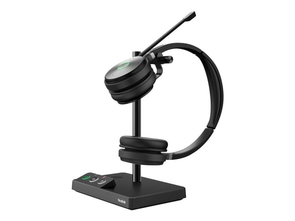Yealink WH62 Dual - Hodesett - on-ear - DECT - trådløs - Optimert for UC