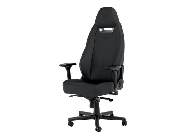 Noblechairs LEGEND - Spillestol - ergonomisk - armlener - T-formet - tipping - høyteknologisk PU, høyteknologisk kunstskinn - svart