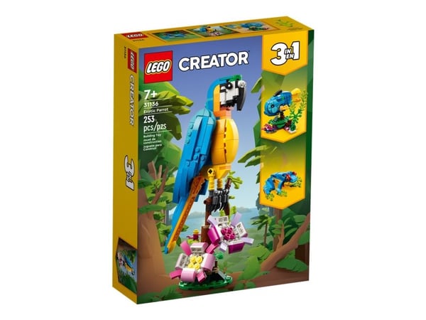 LEGO Creator 31136 Eksotisk papegøje (paperi)
