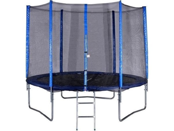 Spartan S986 hagetrampolin med utvendig nett 8 FT 250 cm