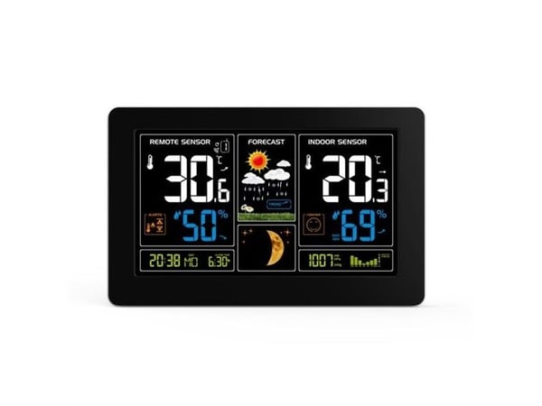 Solight Solight TE81 romtermostat med stort farget LCD