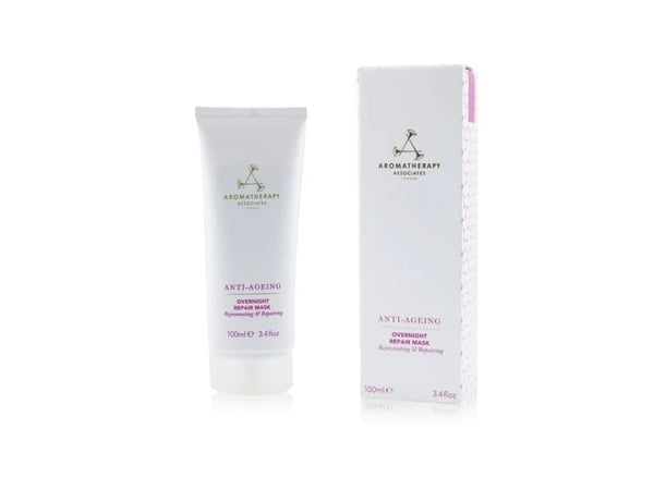 Aromatherapy Associates Anti-Ageing Strawberry Seeds Repairing Night Cream Mask for ansiktet 100 ml (for kvinner)