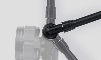 Topeak PocketShock DXG stødpumpe med måler