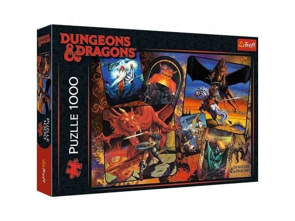 Trefl Dungeons & Dragons The Origins, 1000 styck, Andra, 12 År