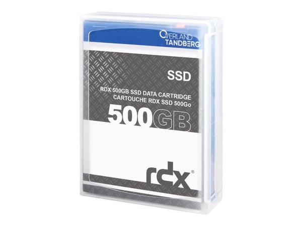 Overland-Tandberg - RDX SSD-patron - 500 GB - med 3-års Advanced Replacement Service - for Tandberg Data RDX QuikStation 8; Overland-Tandberg RDX Q...