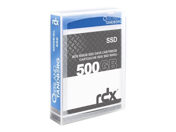 Overland-Tandberg - RDX SSD-patron - 500 GB - med 3-års Advanced Replacement Service - for Tandberg Data RDX QuikStation 8; Overland-Tandberg RDX Q...