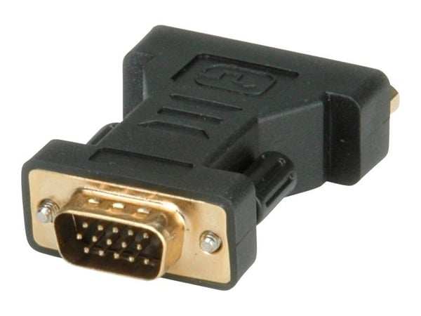 Roline - Displayadapter - DVI-I (hunn) til HD-15 (VGA) (hann)