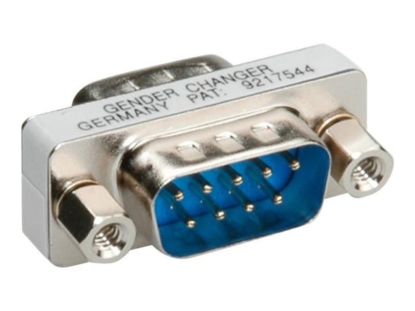 Secomp - Seriell hann-hunnveksler - DB-9 (hann) til DB-9 (hann)