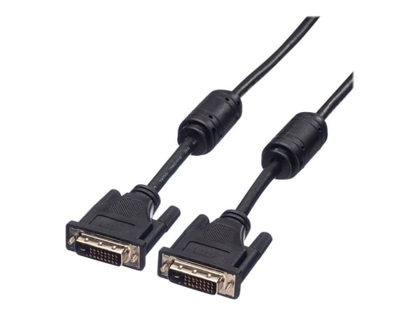 Roline - DVI-kabel - DVI-D (hann) til DVI-D (hann) - 3 m