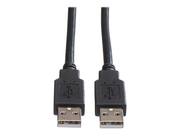 Roline - USB-kabel - USB (hane) till USB (hane) - USB 2.0 - 1.8 m - svart