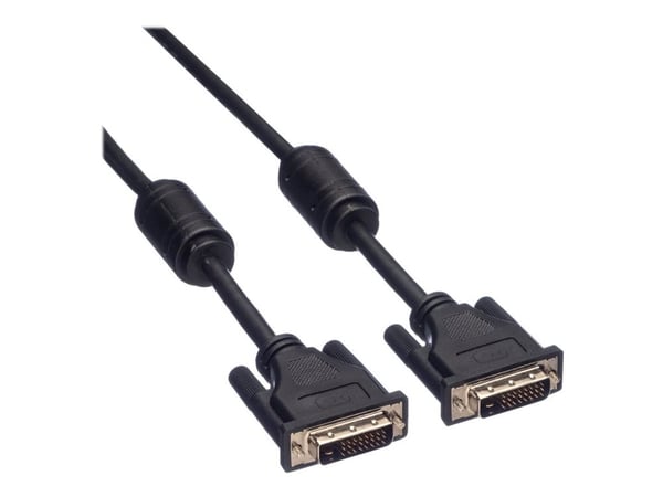 Roline - DVI-kabel - DVI-D (hann) til DVI-D (hann) - 10 m