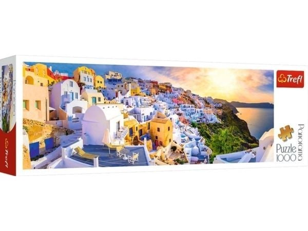 Trefl Puzzle 1000el Panorama Zachód slocna na Santorini, Kreikka 29054 Trefl