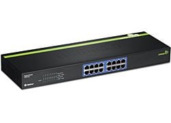 Trendnet TEG-S16G, Hallitsematon, Täysin kaksipuolinen