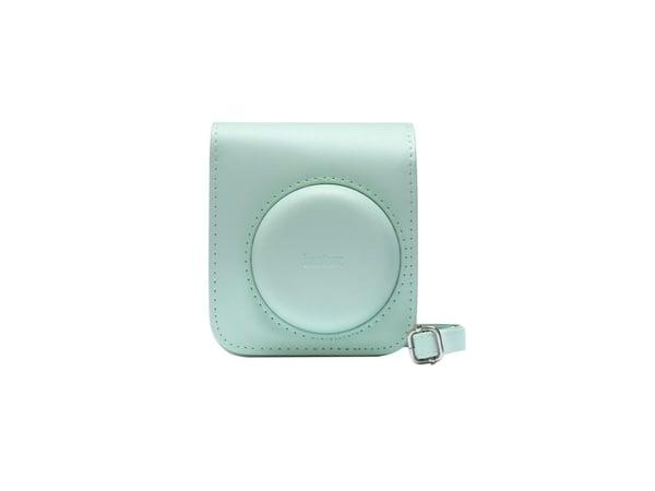 Fujifilm Instax - Eske for kamera - kunstlær - peppermyntegrønn - for Instax Mini 12