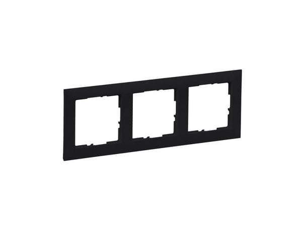SUNO 3-kertainen kehys musta 721523