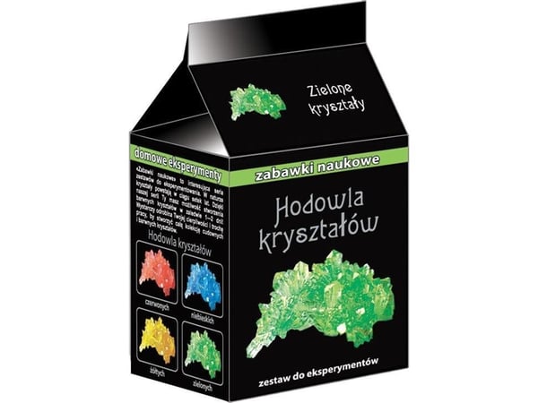KRYSTALLOPPDRETT GRØNNE KRYSTALLER