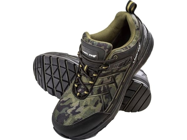 Lahti Pro RIP-STOP STRIKKESKO CAMO GREEN, S2 SRC,"41",CE,LAHTI