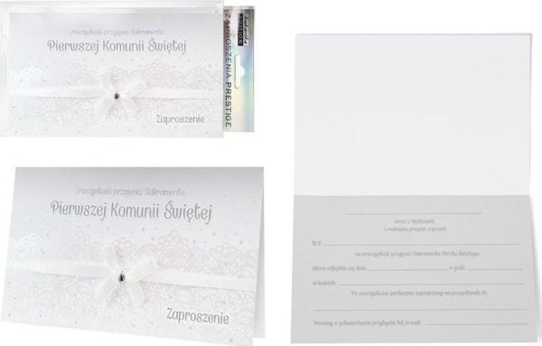 KUKARTKA invitasjon ZP-018 Førstekommunion (5 stk.)