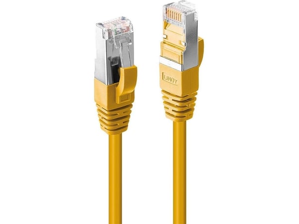 Lindy 45982, 2 m, Cat6, S/FTP (S-STP), RJ-45, RJ-45, Keltainen