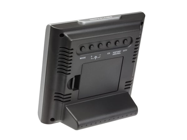 TFA-Dostmann 35.1145.54, Sølv, Inne hygrometer, Inne Termometer, Utendørs Fuktighetsmåler, Utendørs Barometer, Barometer, Hygrometer, Nedbør, Termo...