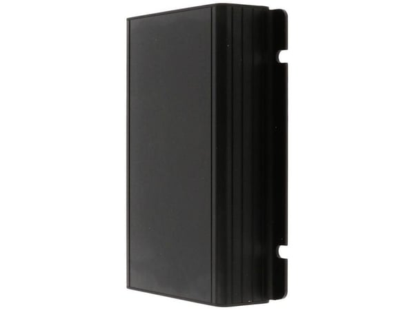 Hammond Electronics 1455JF1201BK universal-kapsling 120 x 78 x 27 mm aluminium sort (1 stk.)