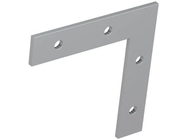 Barthelme 62398803 CATania hjørnekobling 90° i rustfritt stål V2A 50,5 x 50,5 x 1,7 mm 1 sett Barthelme 62398803 CATania hjørnekobling 90° i rustfritt stål V2A 50,5 x 50,5 x 1,7 mm 1 sett