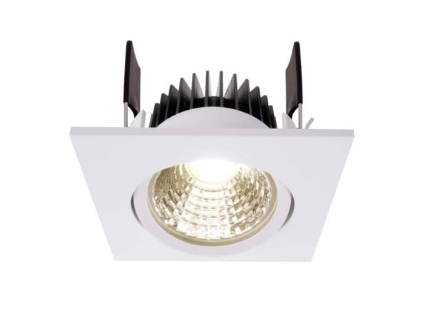Deko Light 565283 COB-68 LED innbyggingslys EEK: E (A - G) LED innebygd 6 W signalhvit (RAL 9003)