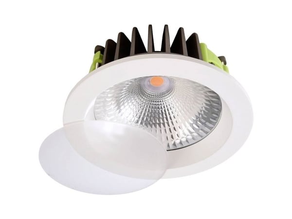 Deko Light 565182 COB 170 LED uppoasennusvalaisin EEK: G (A - G) LED uppoasennusvalaisin 25 W Liikennevalkoinen (RAL 9016)
