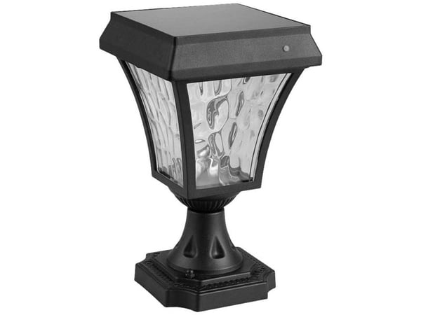 V-TAC 2890 VT-983-S solcelle utebelysning stolpe LED (RGB) LED 2 W svart (matt)