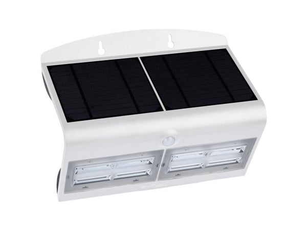 V-TAC 8278 VT-767-7-W solcelle vegglampe LED (RGB) 7,00 W hvit/svart