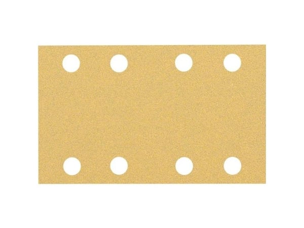 Bosch tarvikkeet 2608901662 Hiekkapaperi oskilloivaan hiomakoneeseen Hiekkakoko 80 (L x S) 133 mm x 80 mm 50 kpl