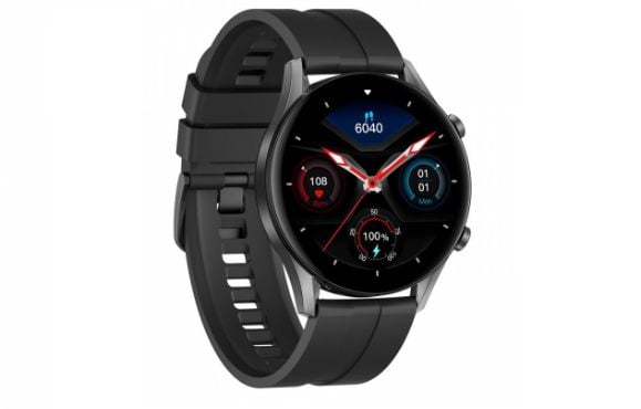 Smartklokke Oro-med Smart FIT7 Pro, Grafittkropp med svart reim