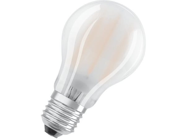 OSRAM LED STAR - LED-filamentlyspære - form: A60 - mattslipt finish - E27 - 7.5 W (ekvivalent 75 W) - klasse D - kjølilg hvitt lys - 4000 K