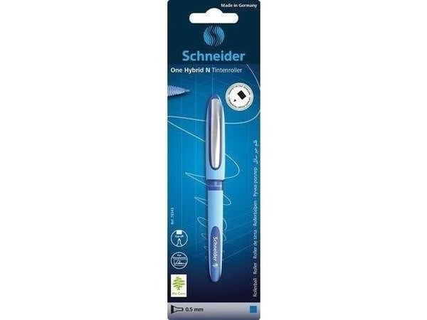 Schneider SCHNEIDER One Hybrid rullepenn, blister, blå