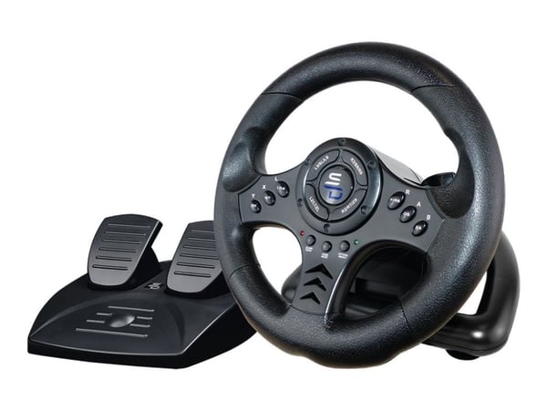 Superdrive SV450 - Ratt- och pedaluppsättning - kabelansluten - för Sony PlayStation 4, Microsoft Xbox One, PC
