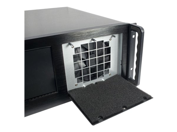 Inter-Tech IPC 4U-4460TFT - Rackmonterbar - utvidet ATX (E-ATX) - ingen strømforsyning (ATX / PS/2) - USB