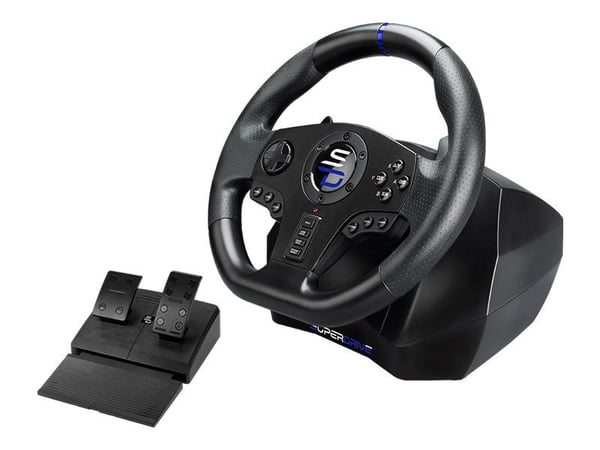 Subsonic - Superdrive - racerhjul SV750 Drive Pro Sport-ratt med pedal, gir og vibrasjon - Xbox Series X/S, PS4, Xbox One, Switch, PC