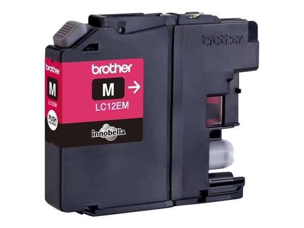 Brother LC12EM - XL Capacity - magenta - original - blekkpatron - for Brother MFC-J6925DW