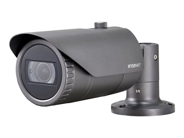 Hanwha 2MP IR Bullet Camera, IP-turvakamera, Langallinen, 120 dB, Katto, Harmaa, Bullet