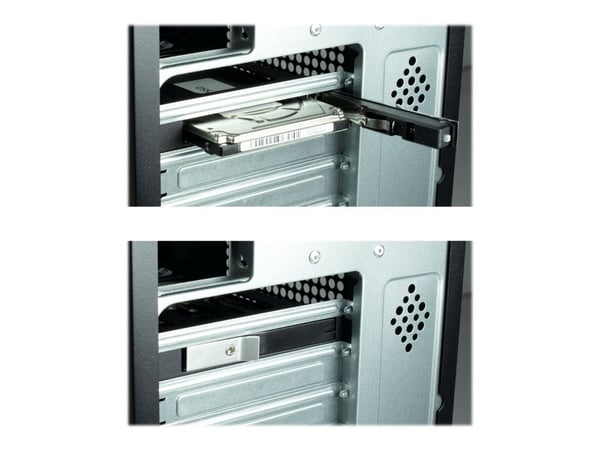 Inter-Techin irrotettava kehys 1xPCI-korttipaikka ST-8213PCI 2,5" kiintolevylle