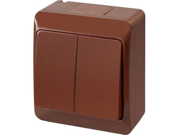 Elektroplast Elektro-Plast Hermes 0332-06 Ruskea
