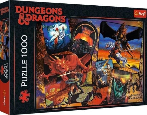 Trefl Dungeons & Dragons The Origins, 1000 styck, Andra, 12 År
