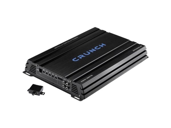 Crunch GPX3300.1D 1-kanavainen digitaalinen ulostulovaihe 3300 W Äänenvoimakkuuden, bassojen ja diskanttien säätö Soveltuu (ajoneuvon merkki): Ylei...