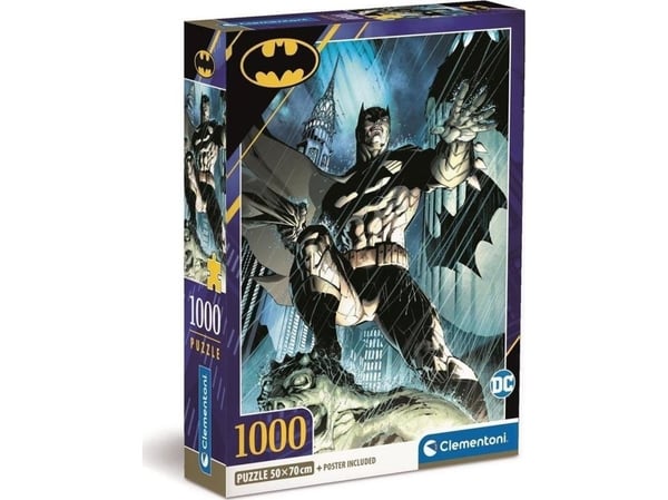 Clementoni Batman, 1000 stykker, Fjernsyn/ filmer, 10 år