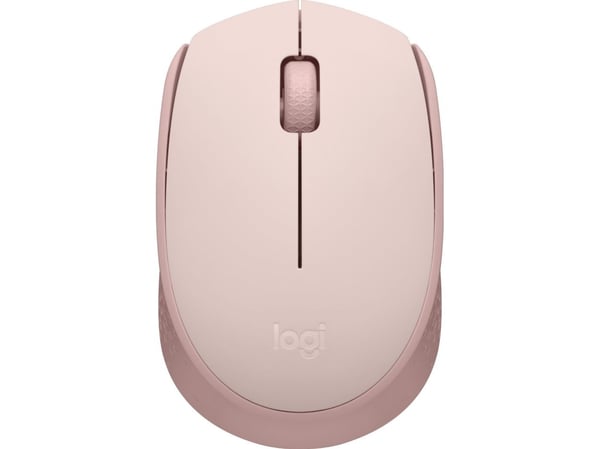 Logitech M171 - Mus - høyre- og venstrehendt - trådløs - 2,4 GHz - trådløs mottaker (USB) - Rose