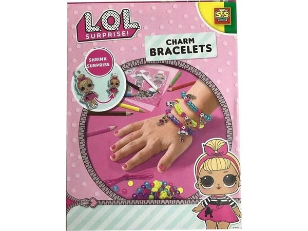 SES Creative L.O.L. 14196, Kit för tillverkning av armband för barn, 6 År, Multifärg, 1 styck