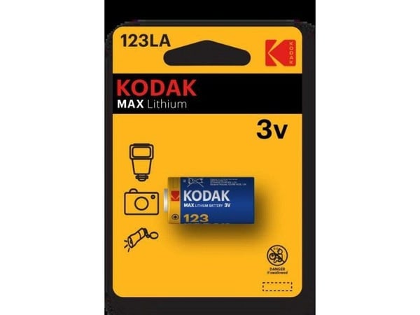 Kodak Bateria Max CR123 1 szt.