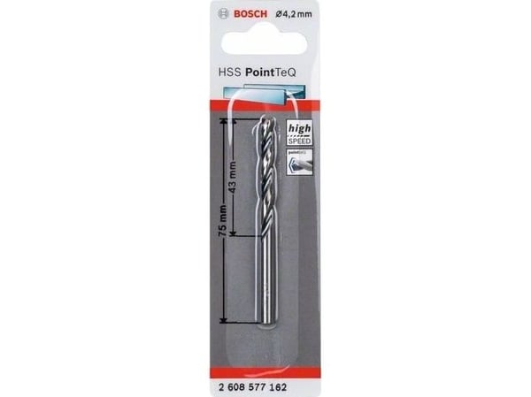 Bosch HSS skruvborr Pointteq 4,2 mm